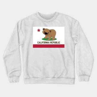 California Flag Crewneck Sweatshirt